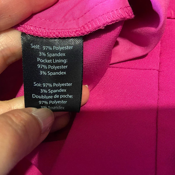 Milly Paige Button Cropped Flare Pants Size 8 - Picture 7 of 8